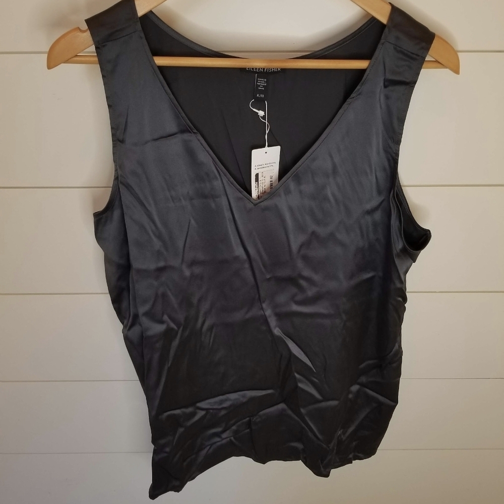 Eileen Fisher Black Blouse